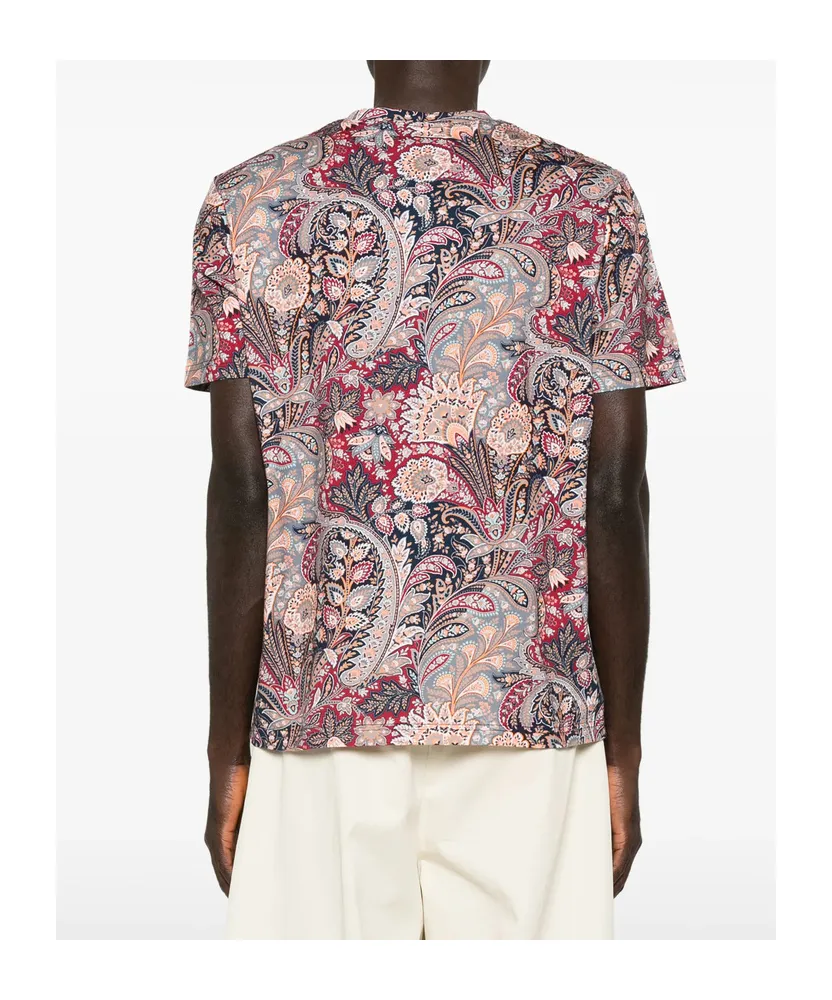 Paisley-Print T-Shirt