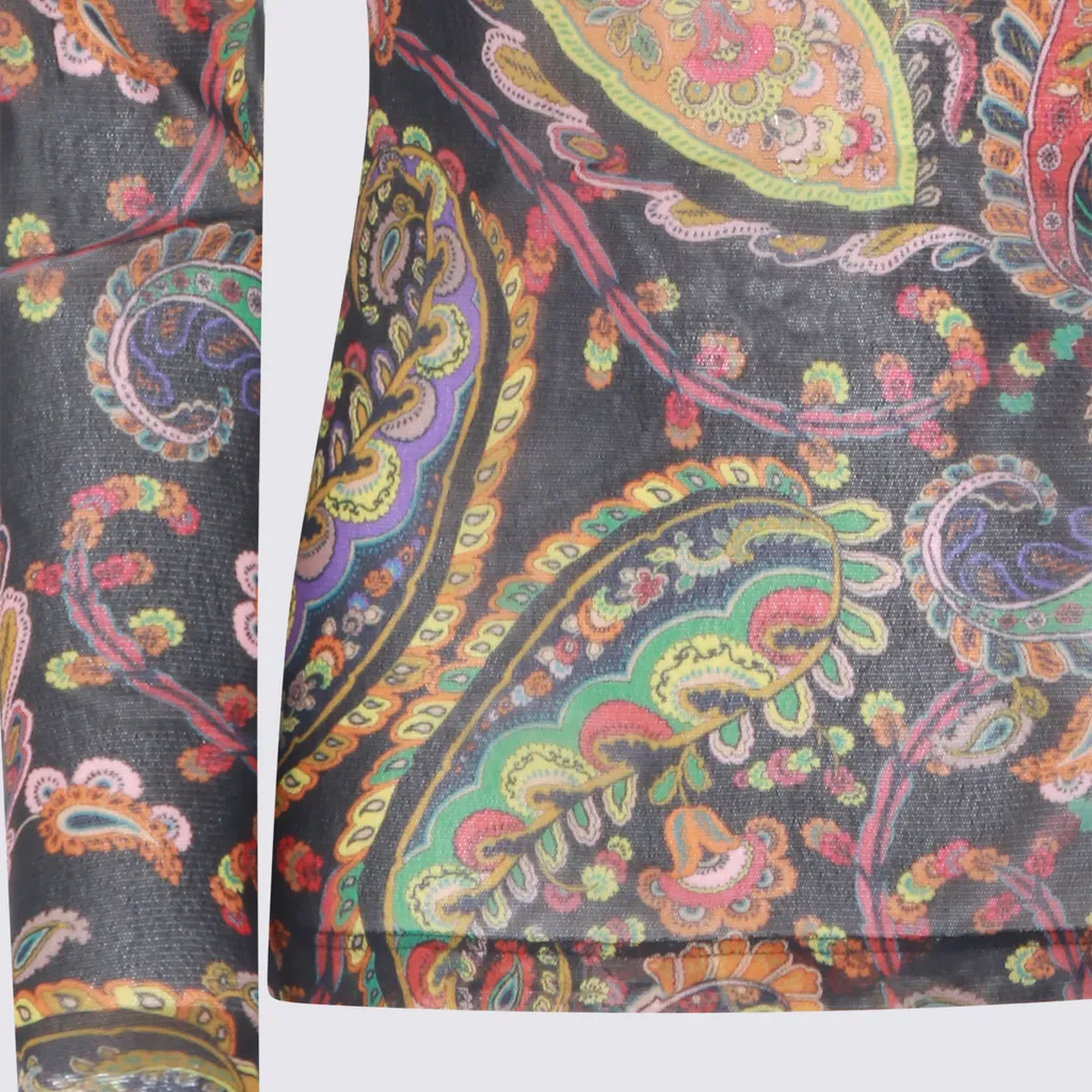 Paisley Printed Top