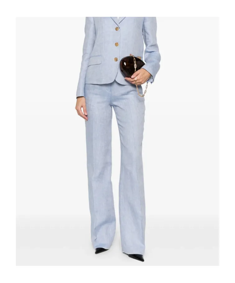 Casual Pants With Belt Loops