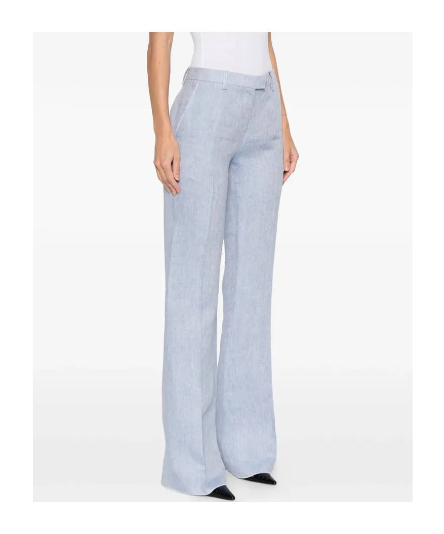 Casual Pants With Belt Loops
