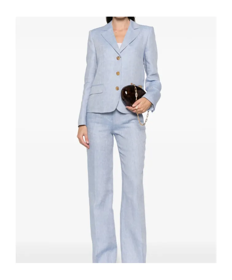 Long-Sleeved Suit Jacket
