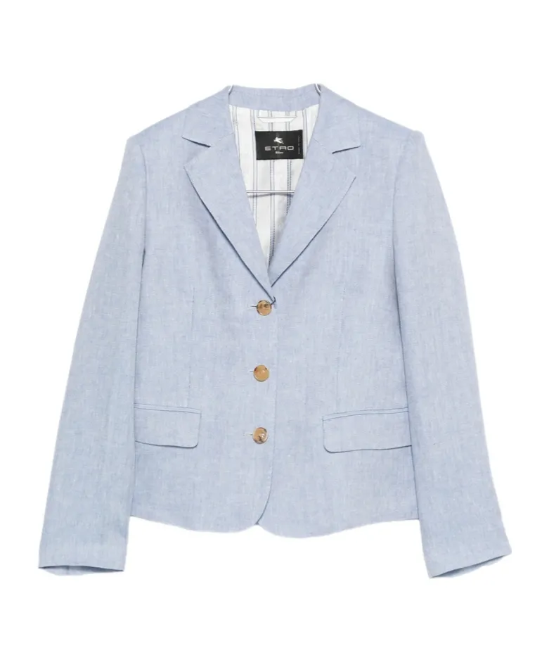 Long-Sleeved Suit Jacket