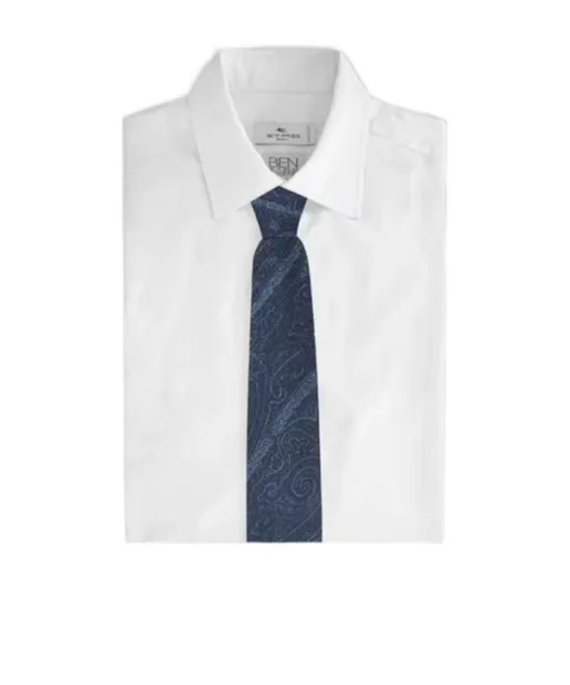 Silk Jacquard Tie With Arnica Motif