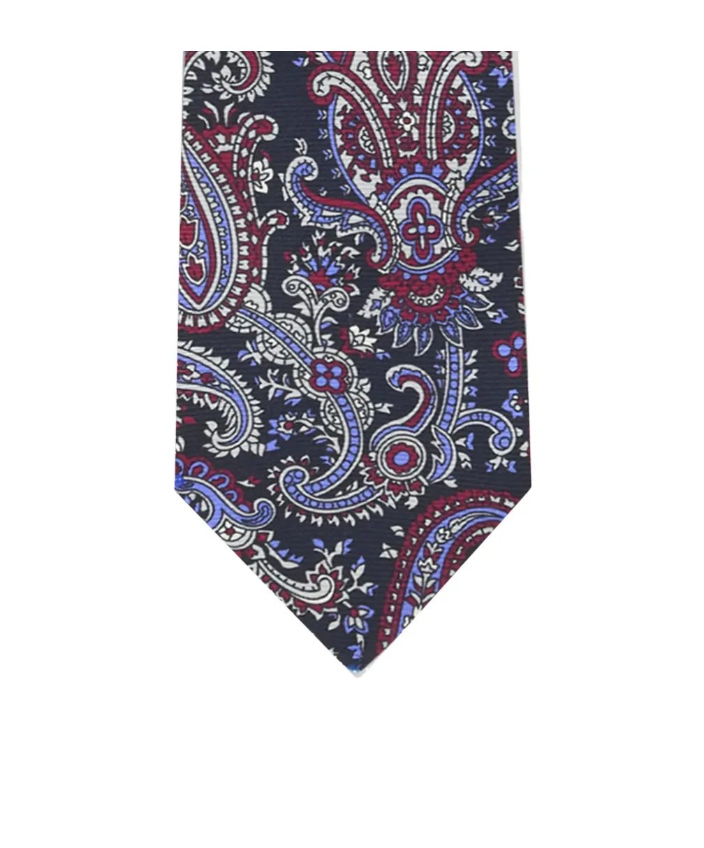 Floral Paisley Motif Tie
