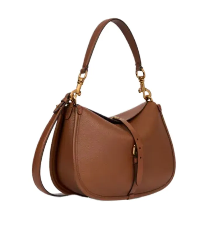 Buckle Detailed Shoulder Bag