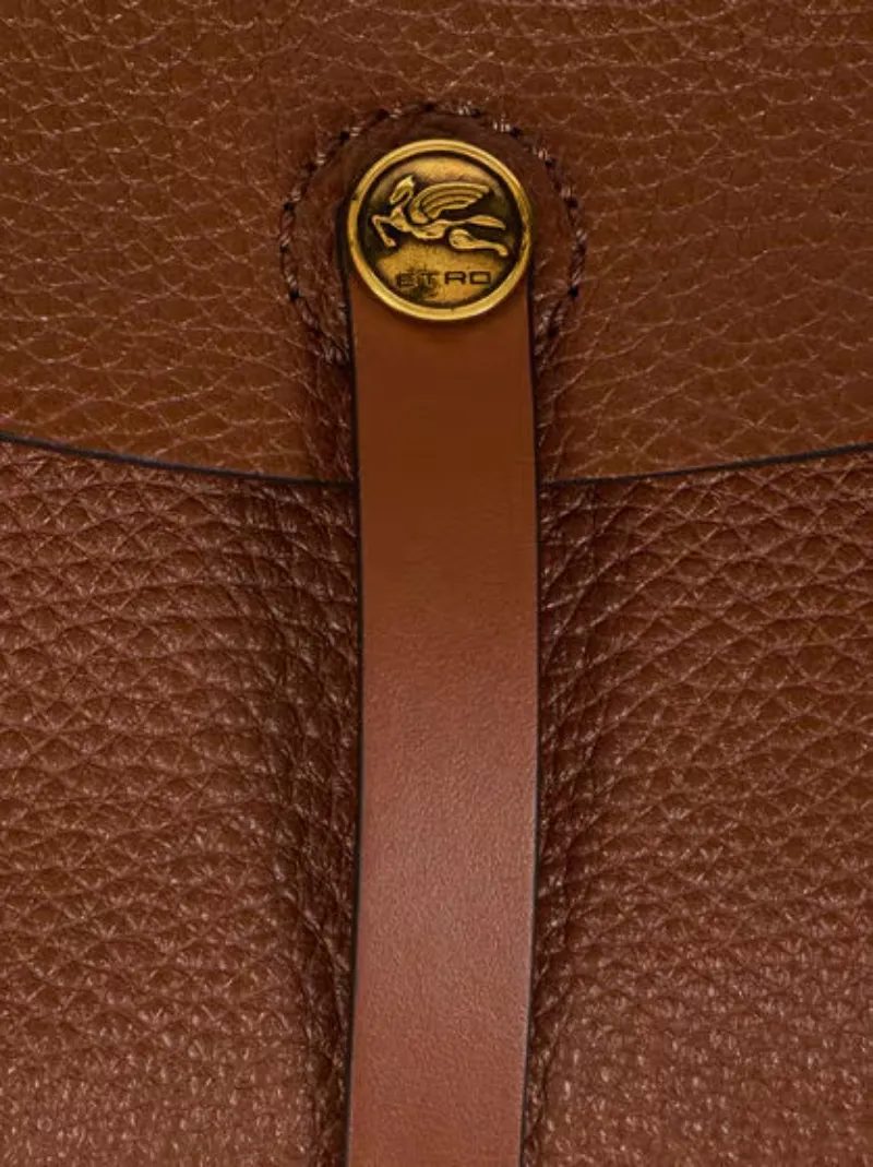 Buckle Detailed Shoulder Bag