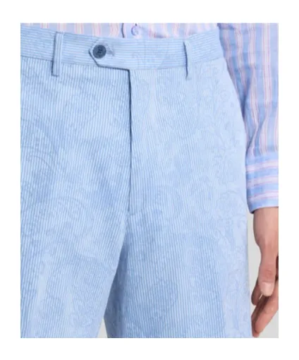 Striped Jacquard Shorts