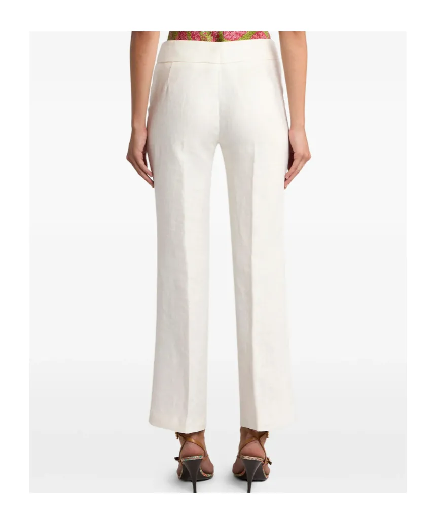 Straight-Leg Casual Pants