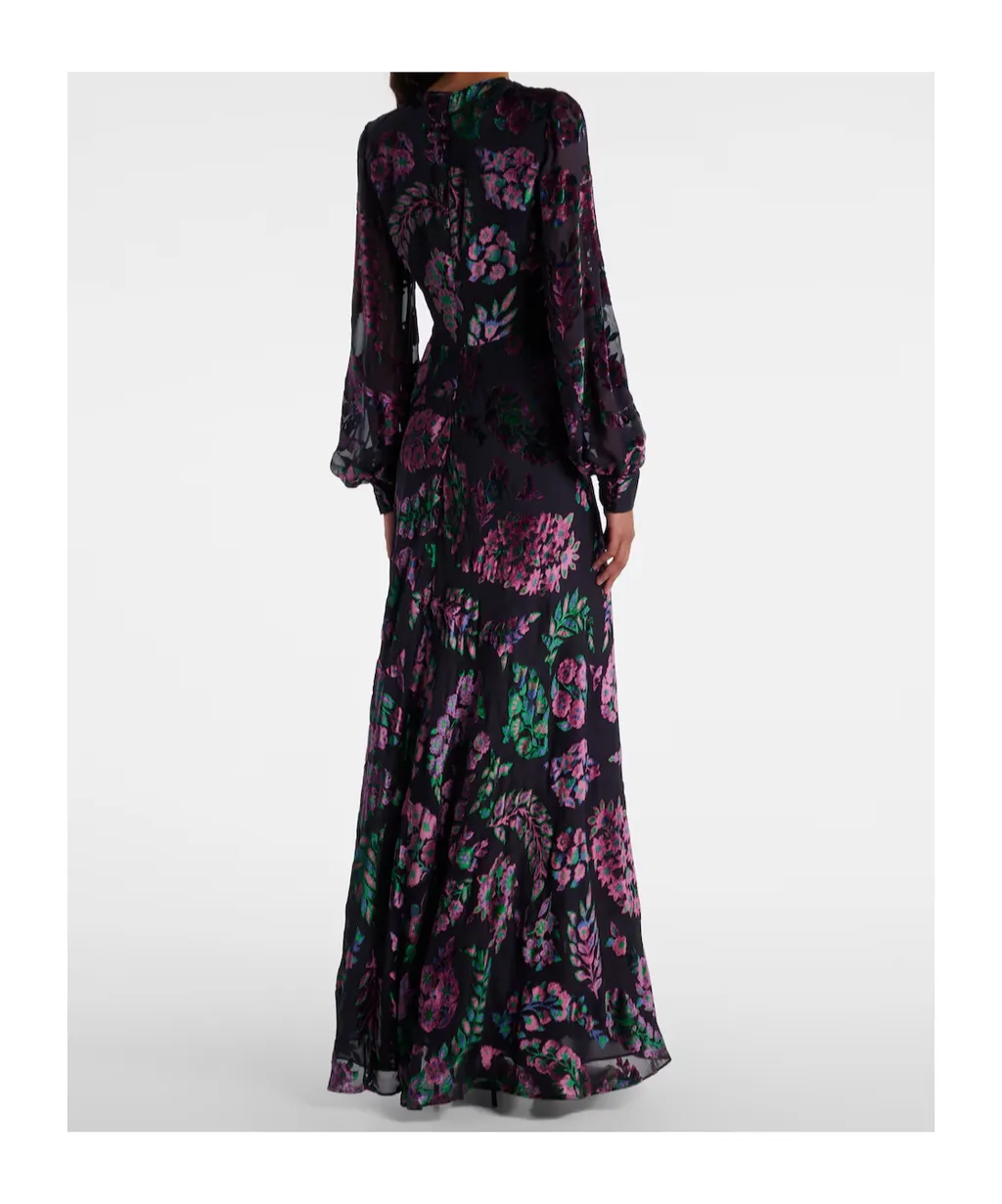 Embroidered Tulle Dress