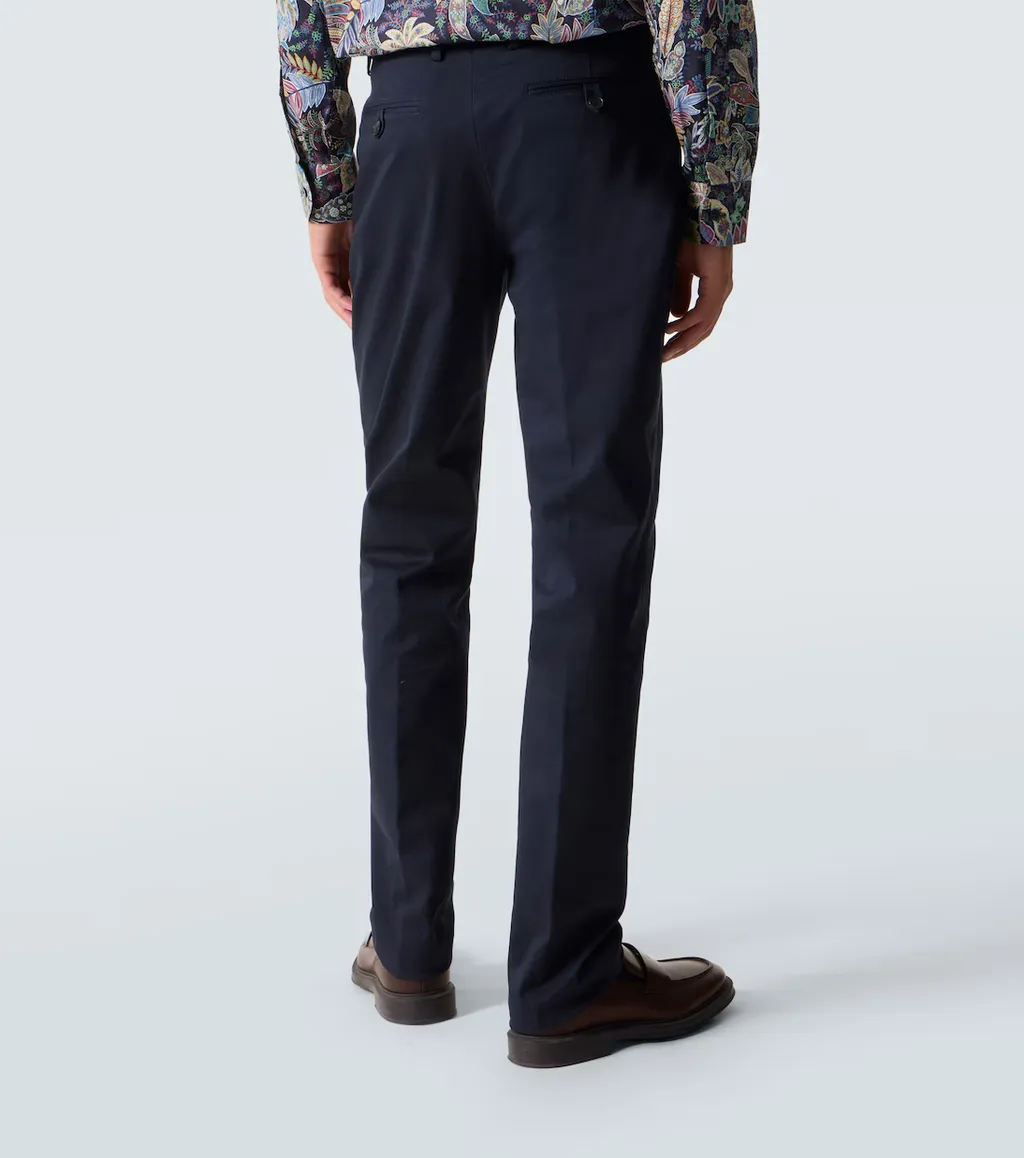 Casual Pants With Belt Loops