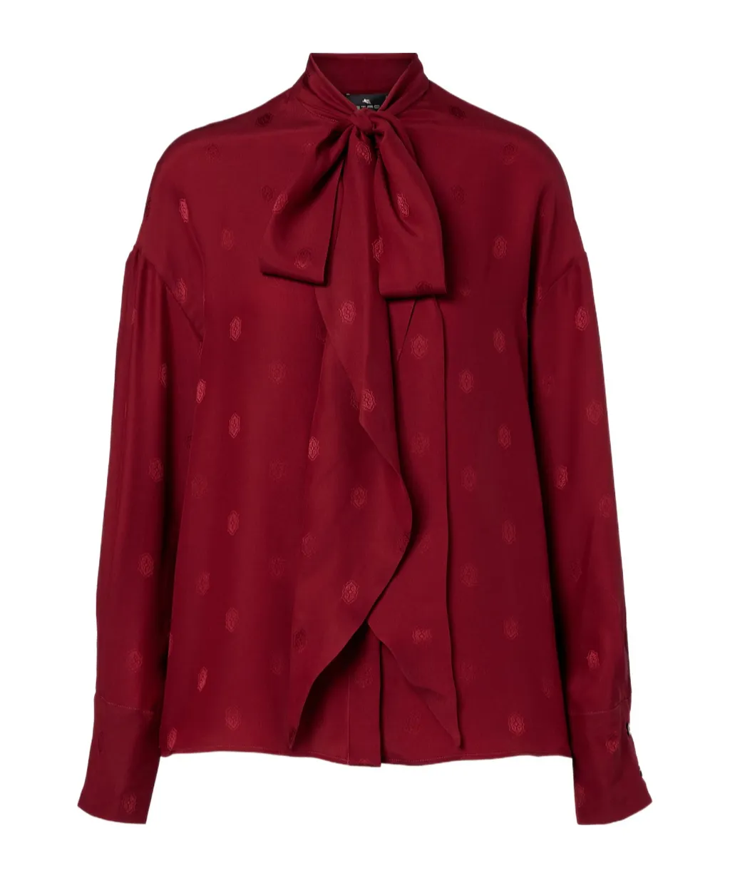 Jacquard Long-Sleeved Shirt