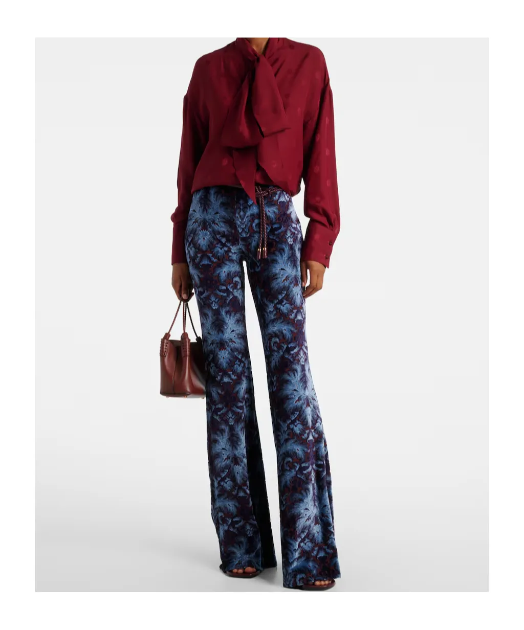 Jacquard Long-Sleeved Shirt