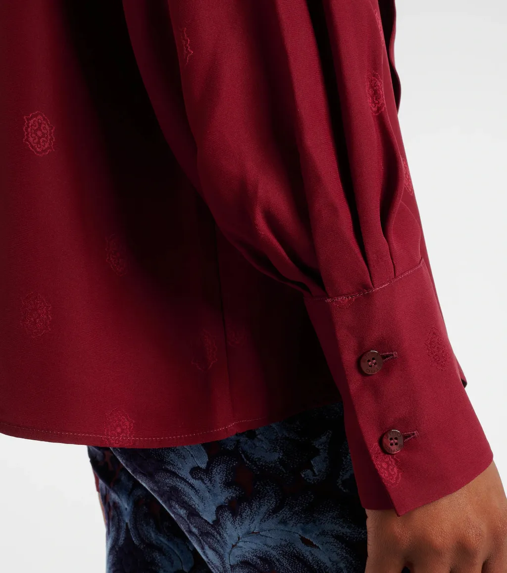 Jacquard Long-Sleeved Shirt