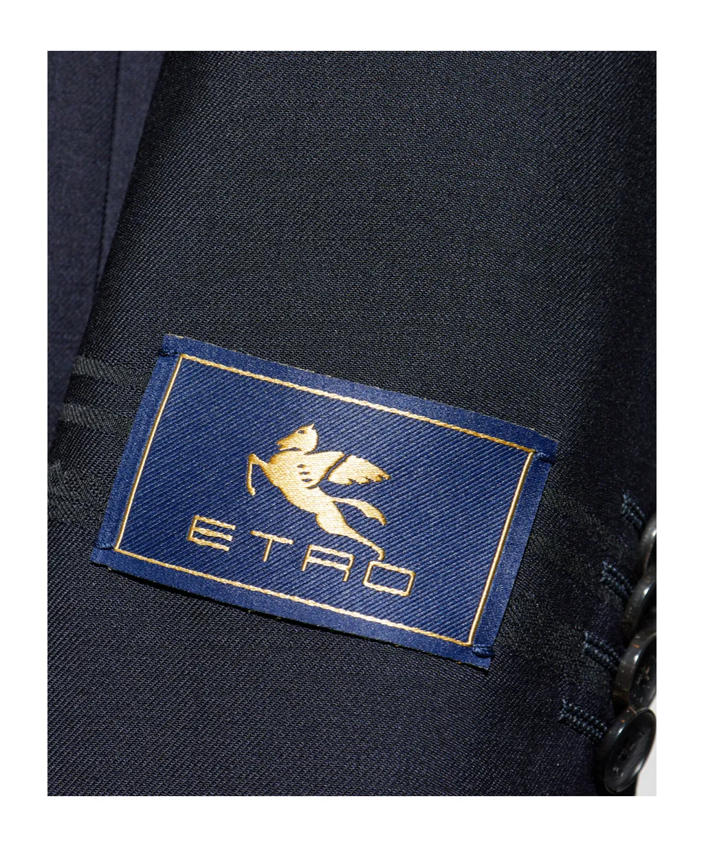 Single-Breasted Placed Motif Jacket