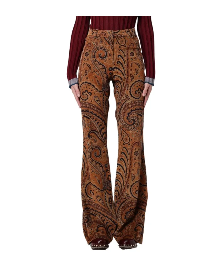 Casual Pants With Belt Loops