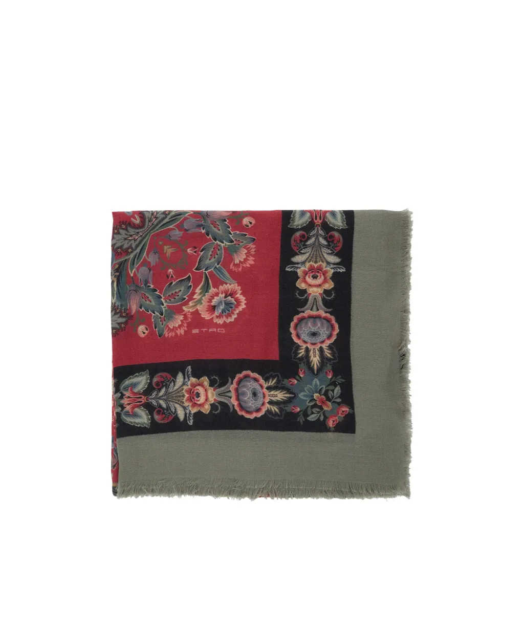 Flower Printed Scarf