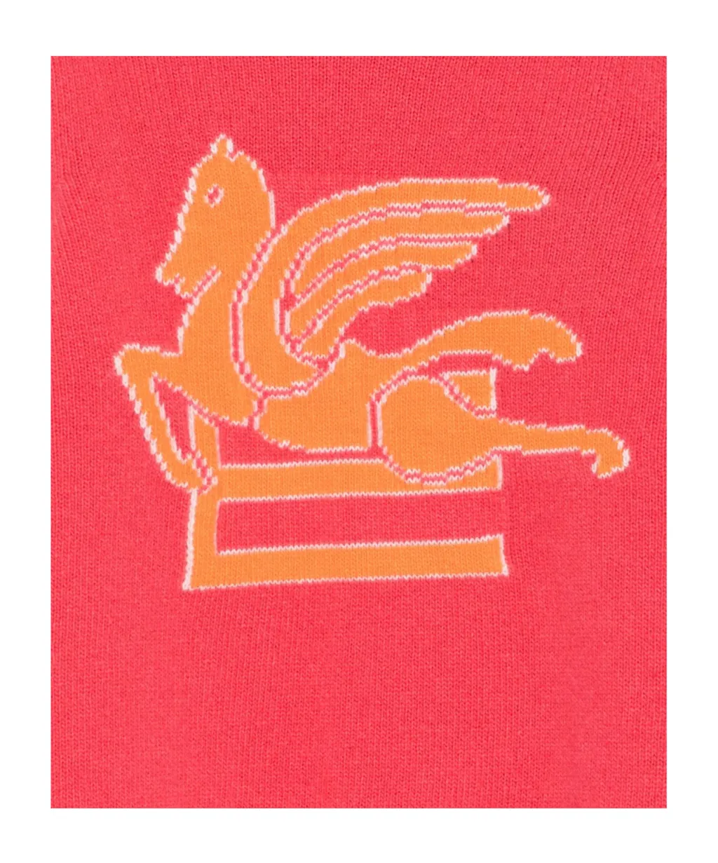 Sweater With Pegasus Motif