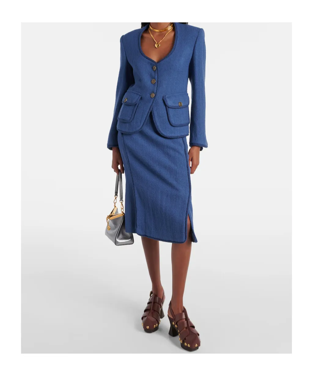Single-Breasted Suit Jacket