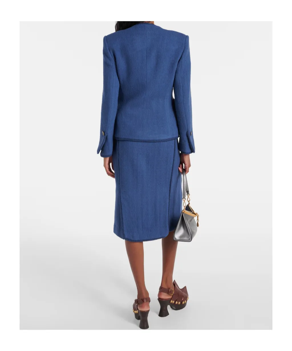 Single-Breasted Suit Jacket
