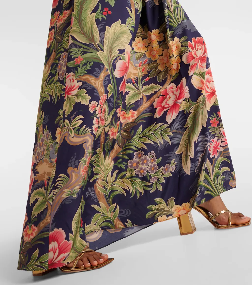 Floral Print Maxi Dress
