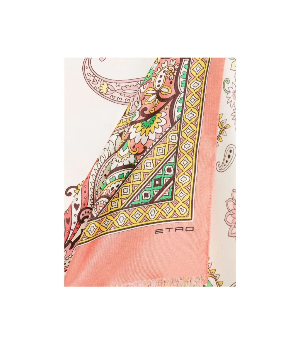 Foliage Motif Scarf