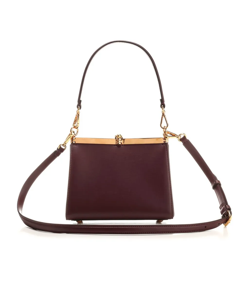 Vela Logo Charm Mini Shoulder Bag