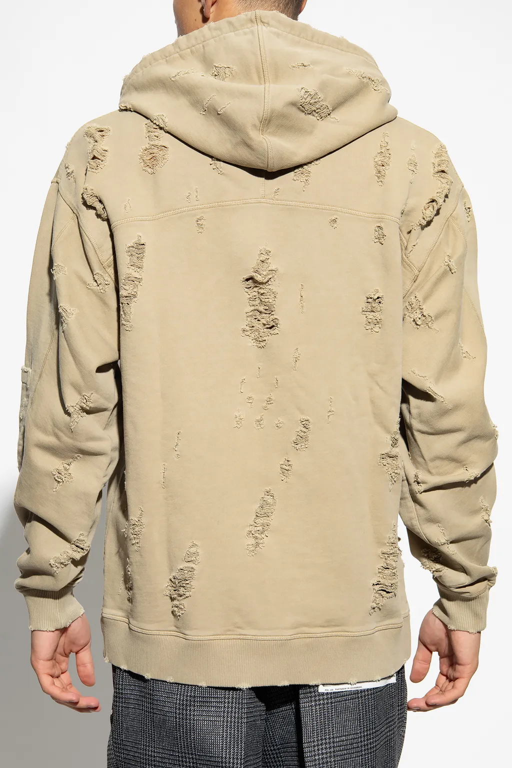Ensemble Distressed-Effect Hoodie