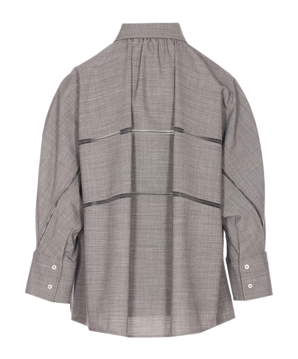 Long Sleeve Buttoned Shirt