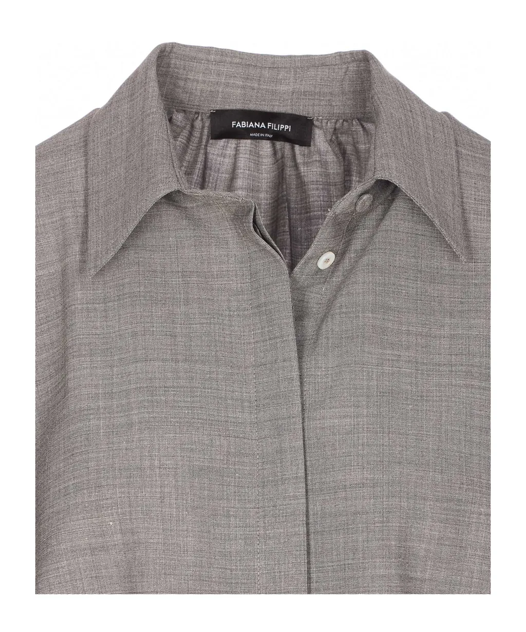 Long Sleeve Buttoned Shirt