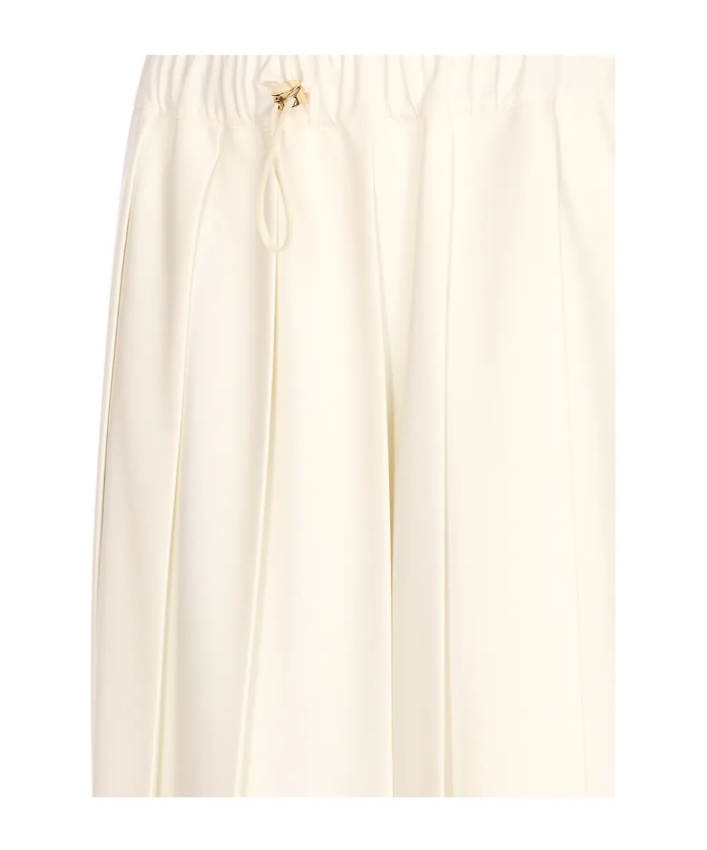 Elasticated Waistband Pleated Skirt