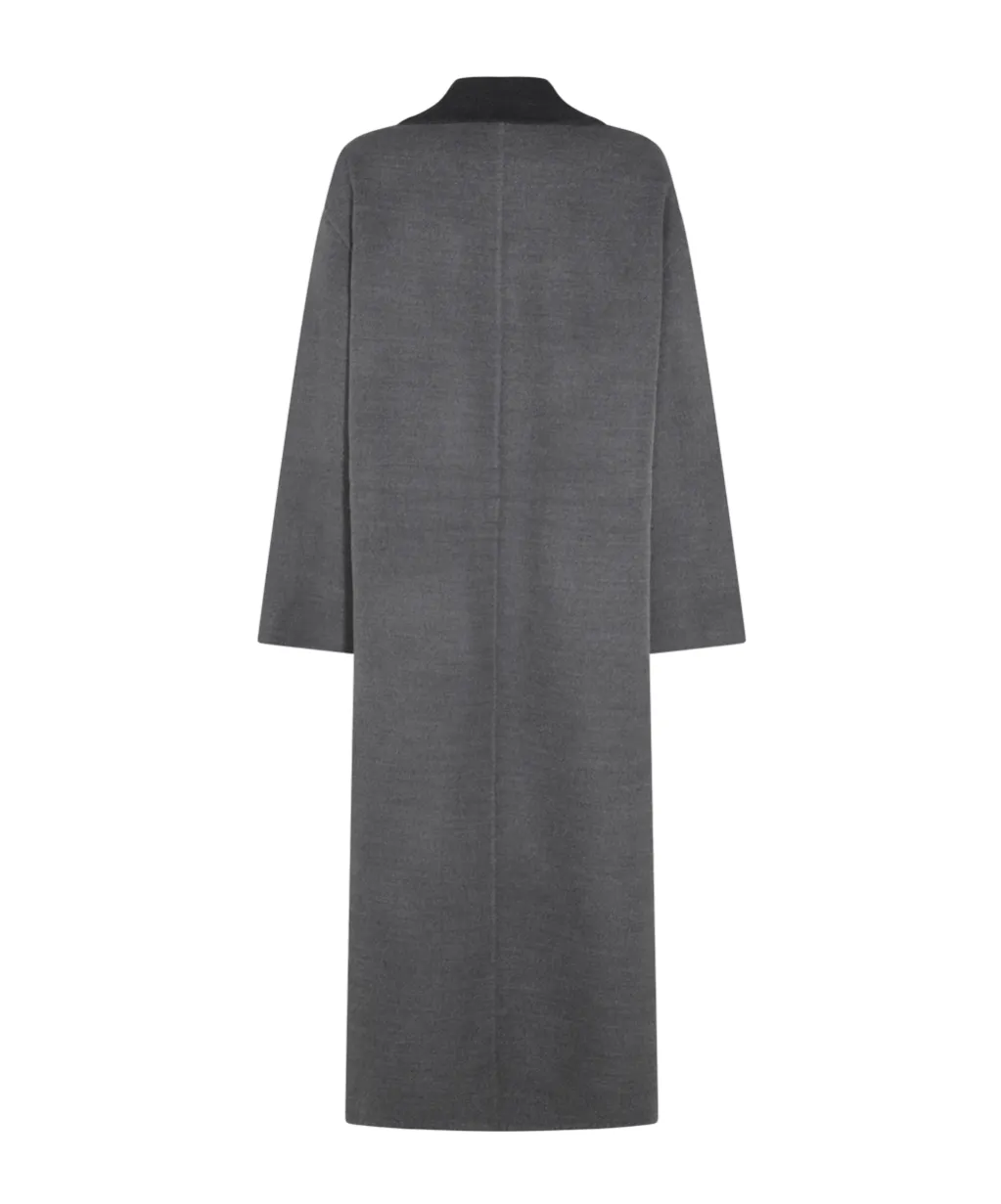 Jewel-Cuff Robe Coat