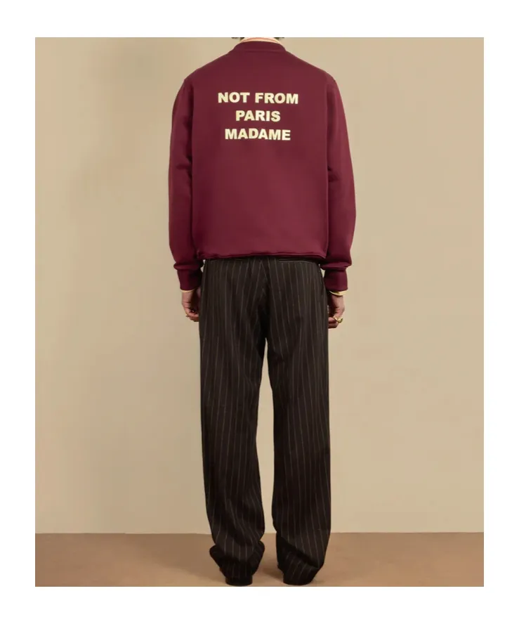 Le Sweatshirt Slogan