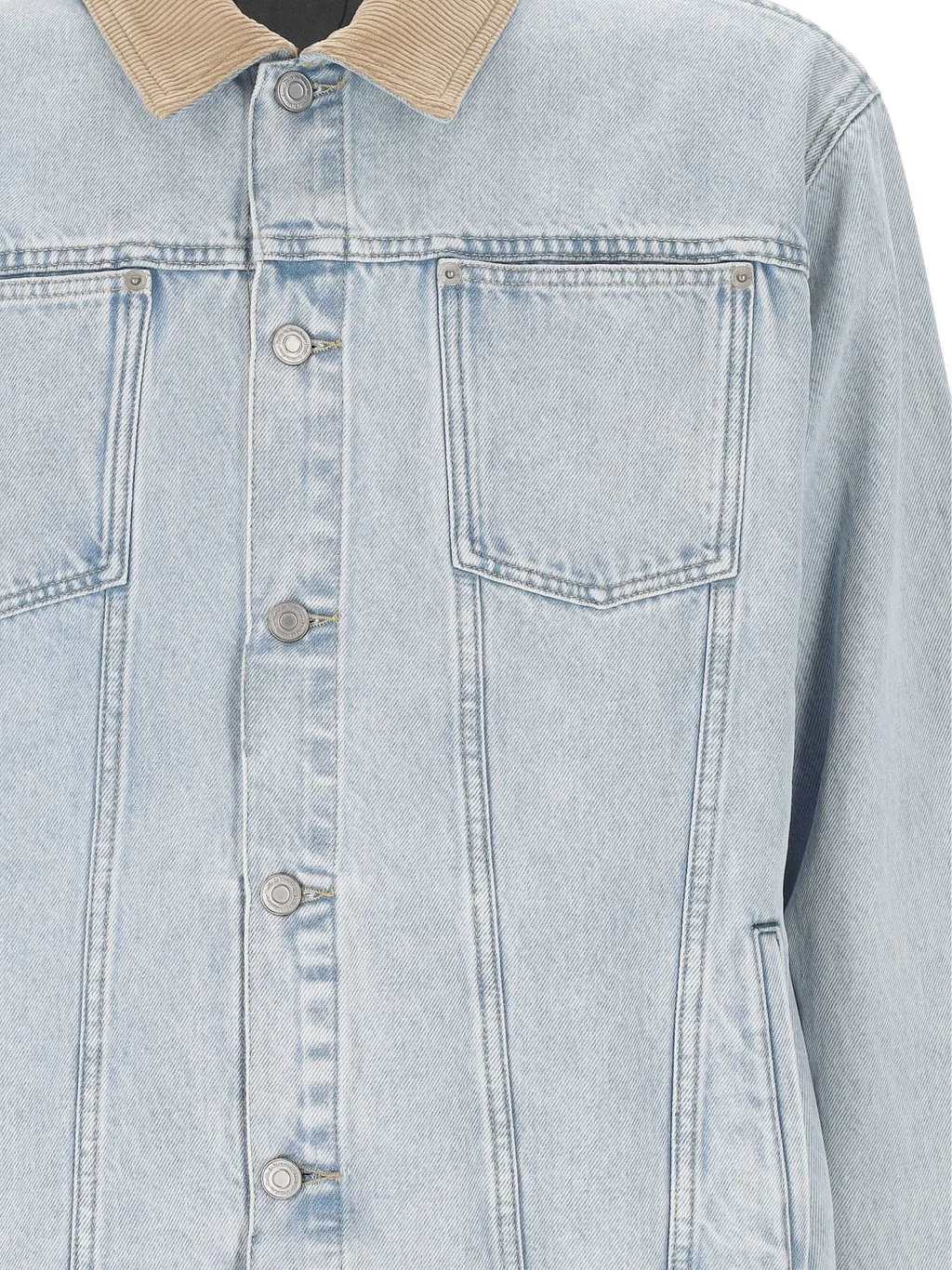 Long-Sleeved Denim Jacket