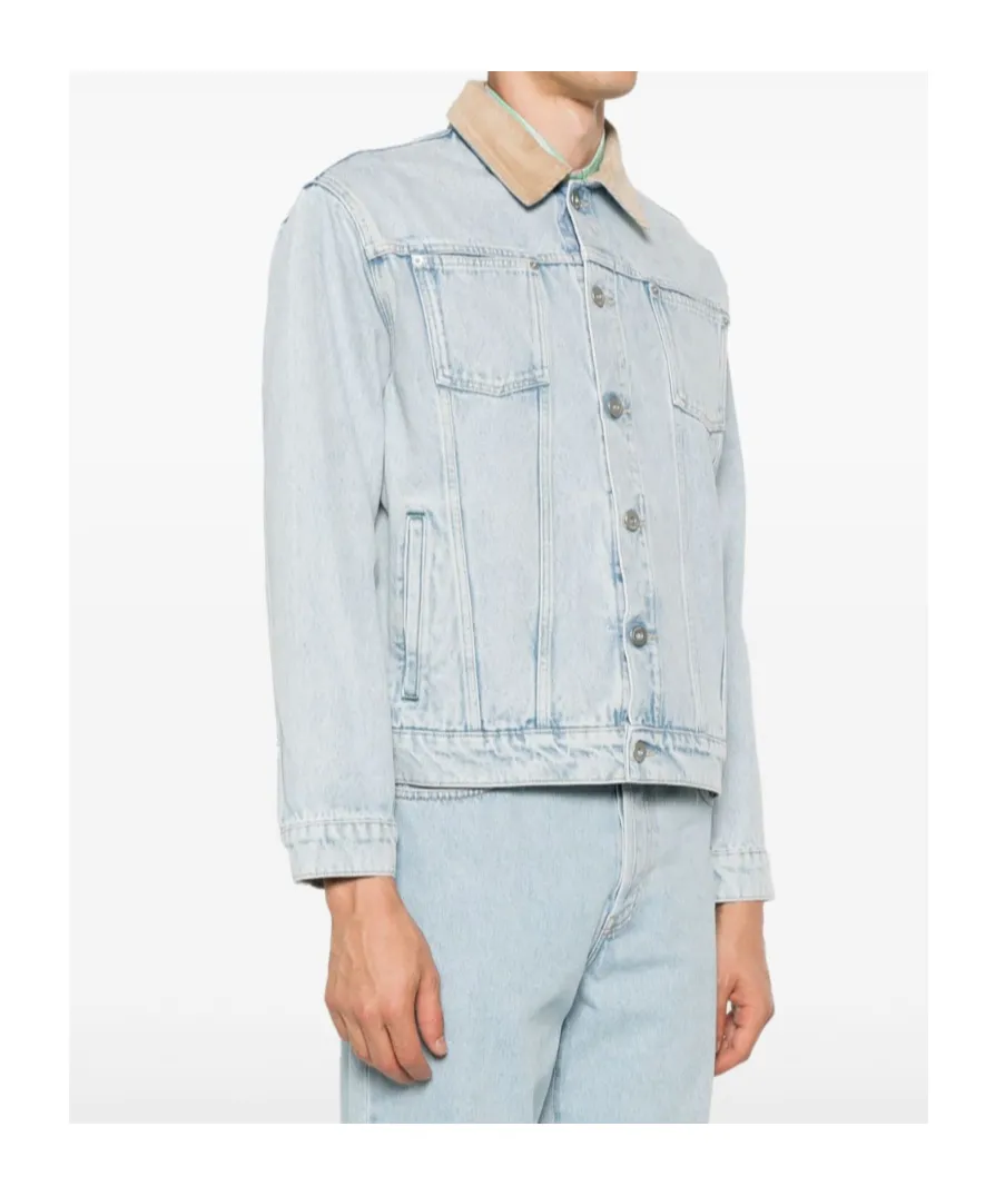 Long-Sleeved Denim Jacket