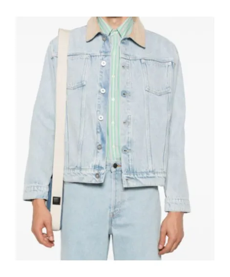 Long-Sleeved Denim Jacket