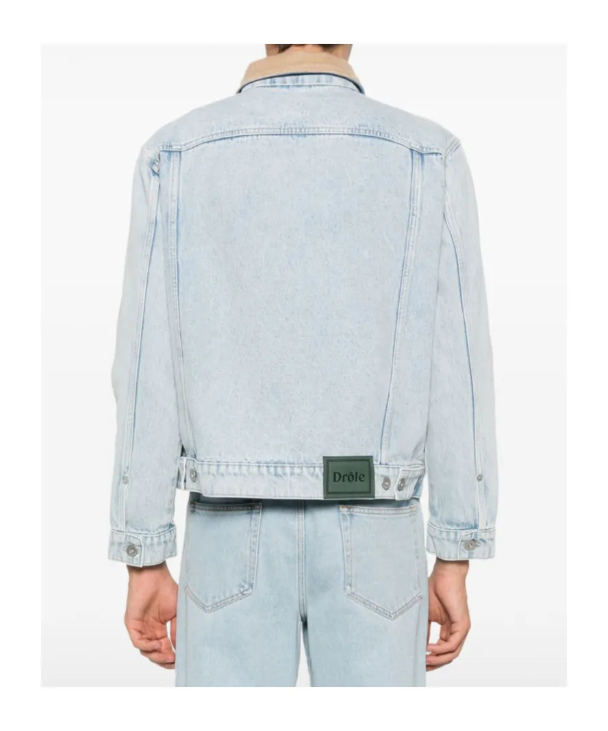 Long-Sleeved Denim Jacket