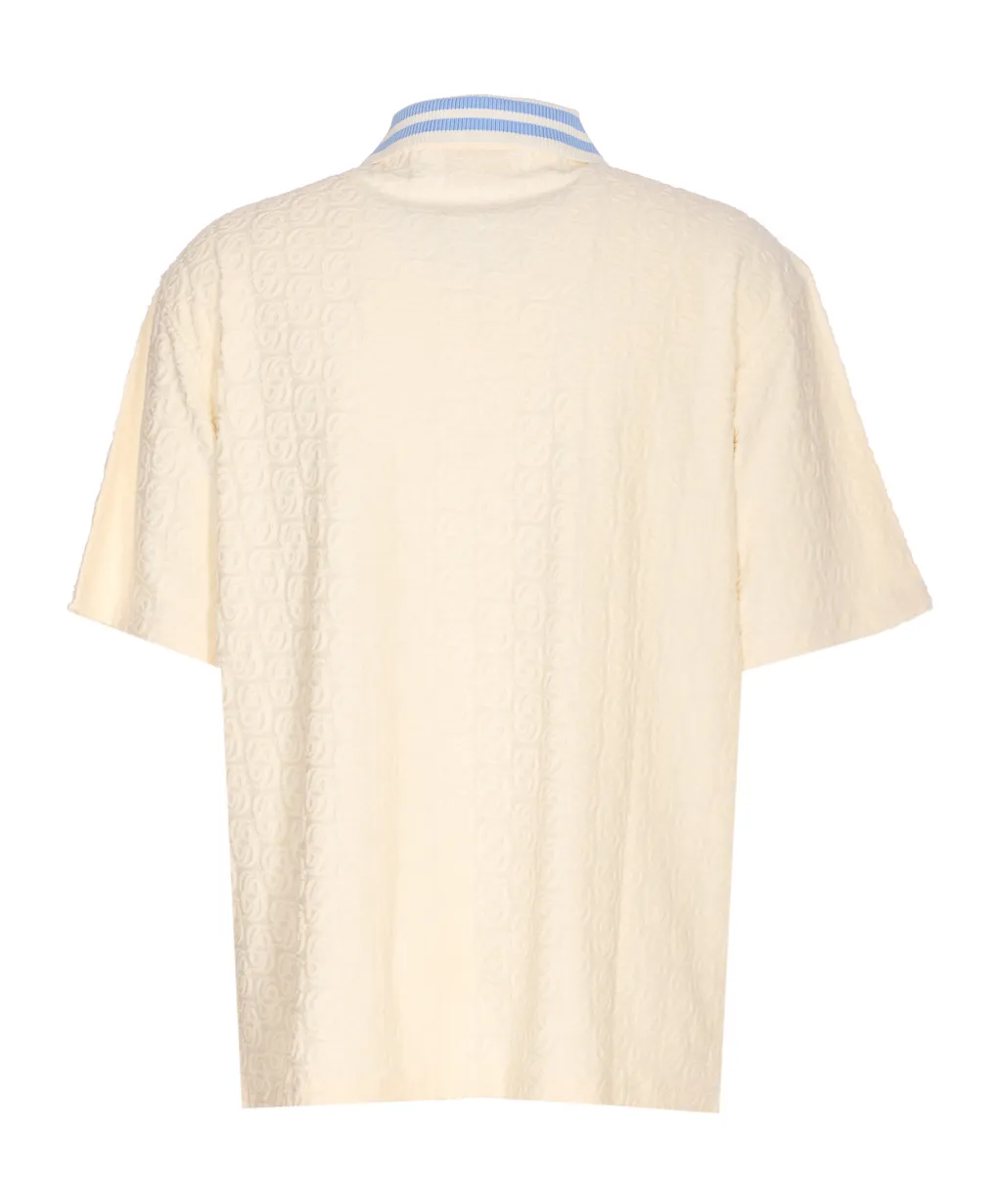 Embroidered Short-Sleeve Shirt