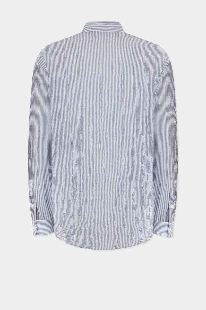 Tie Dropped Shoulder Shirt