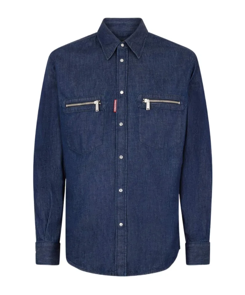 Wet And Dry Wash Biker Shirt