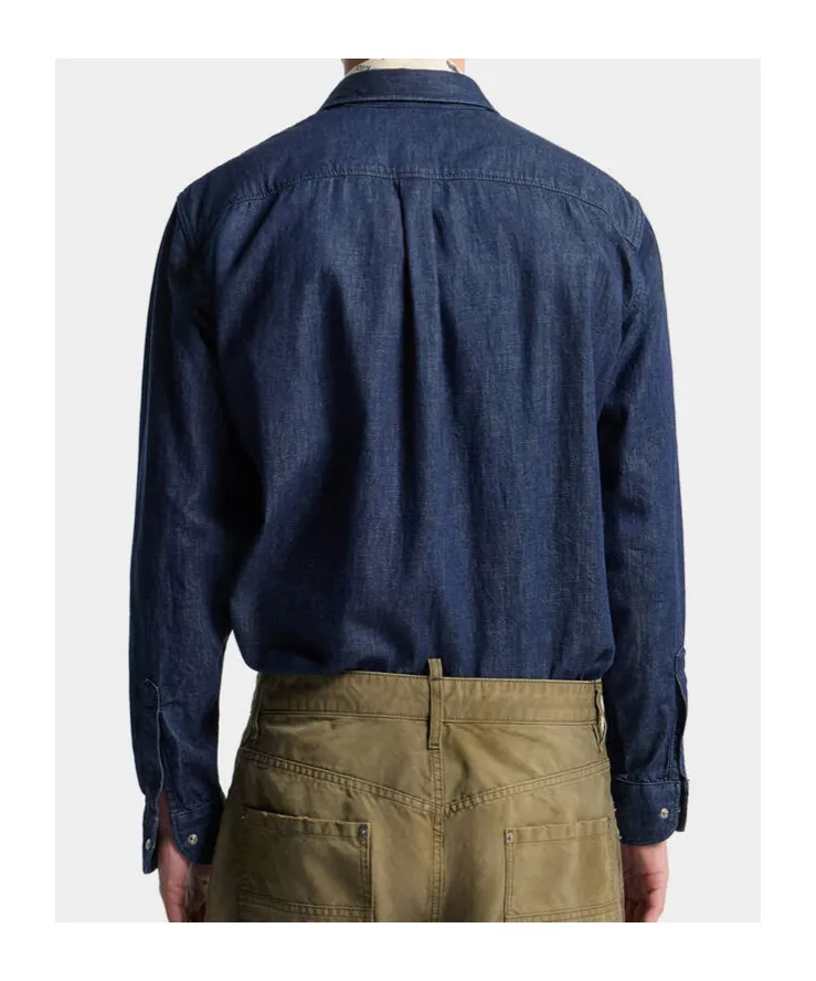 Wet And Dry Wash Biker Shirt