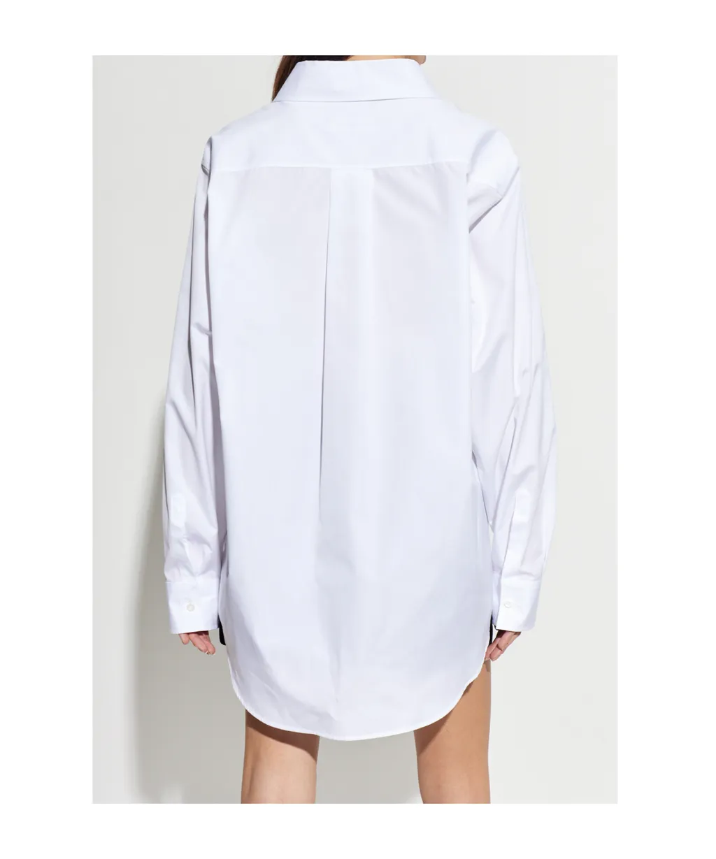 Logo Plaque Buttoned Shirt