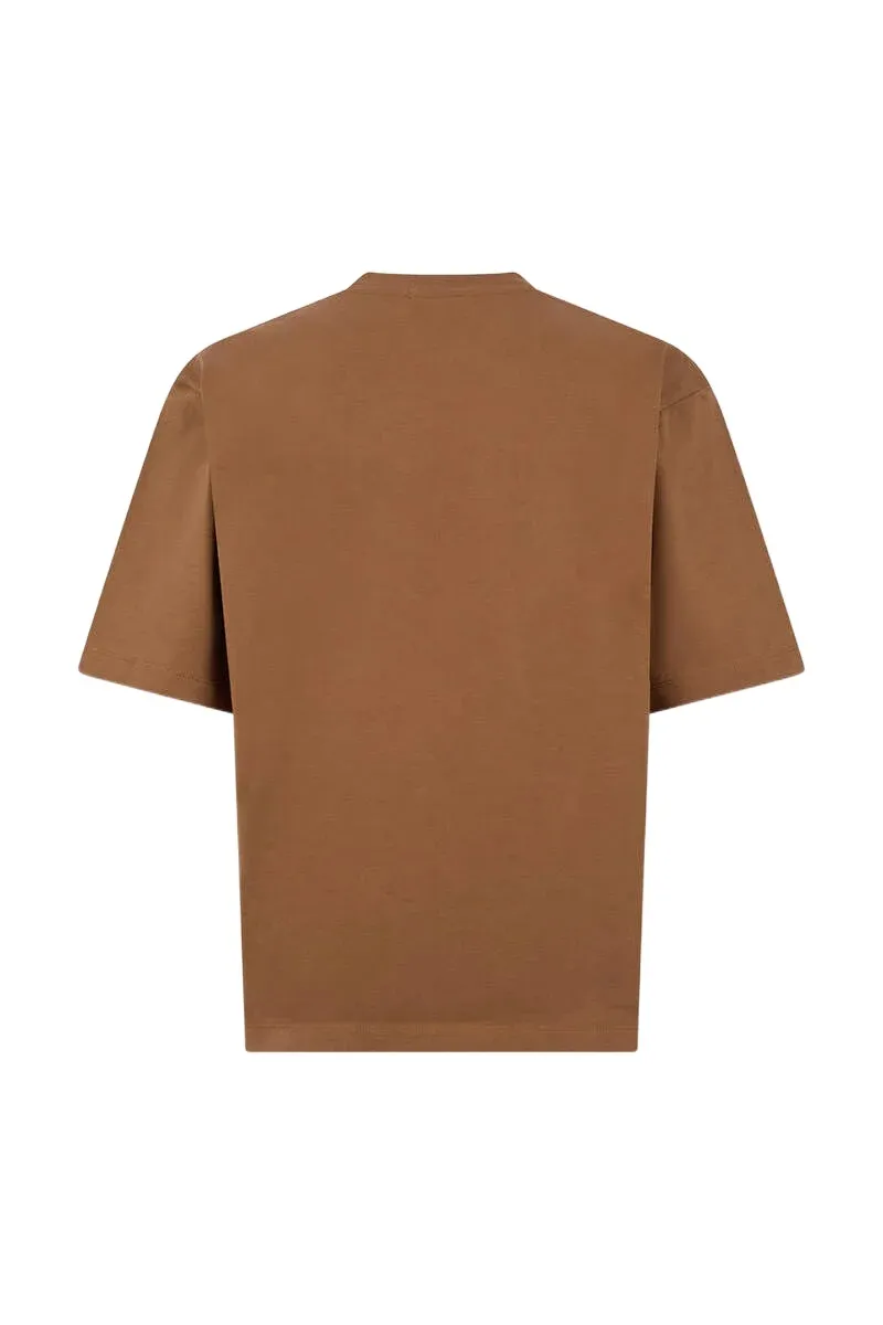 Logo Embroidered Crewneck T-Shirt