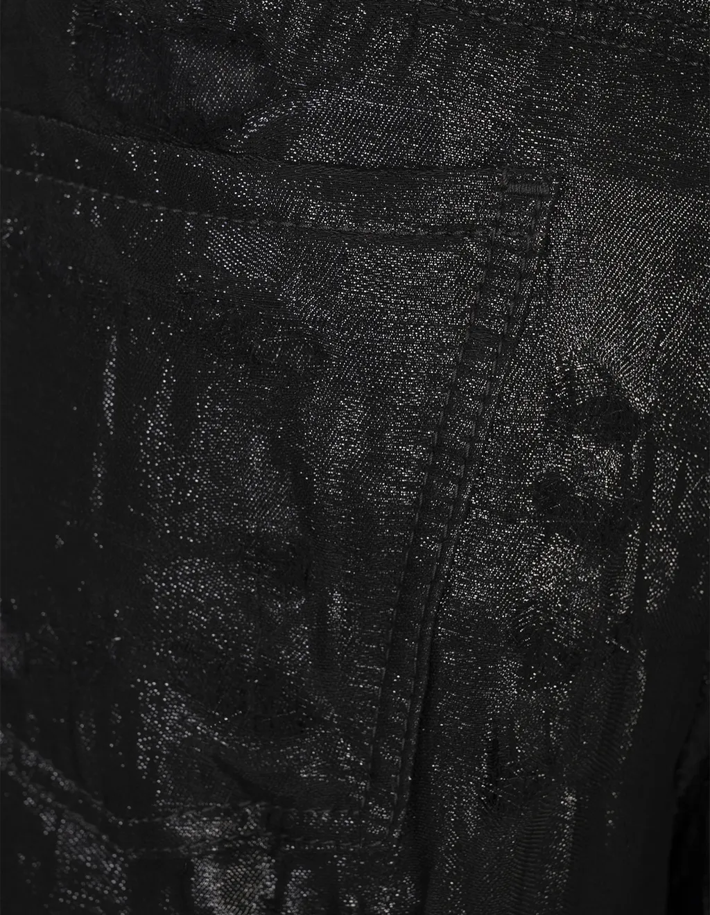 Straight-Leg Distressed Jeans
