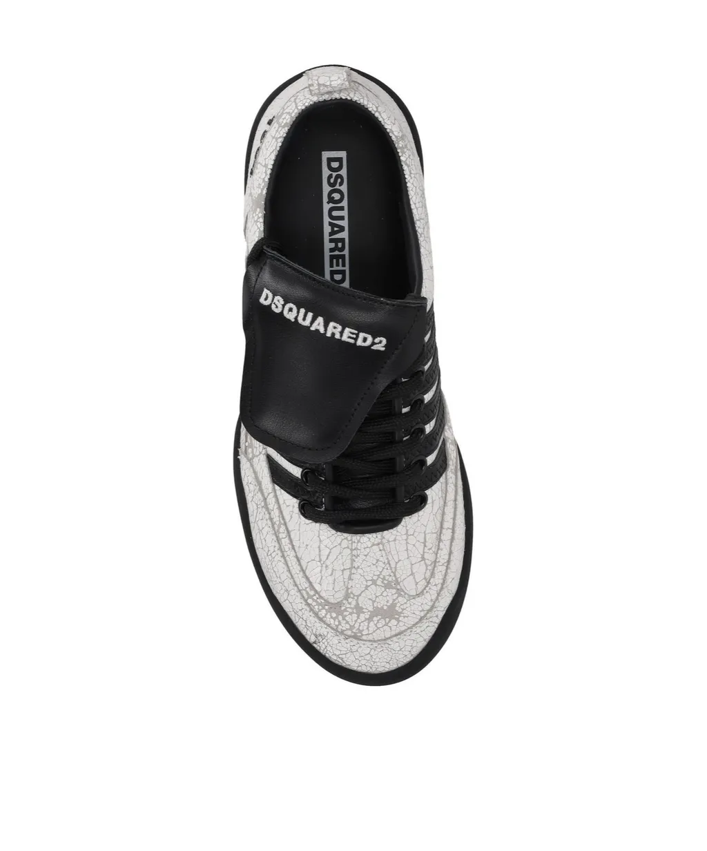 Fold-Over Tongue Soccer Sneakers