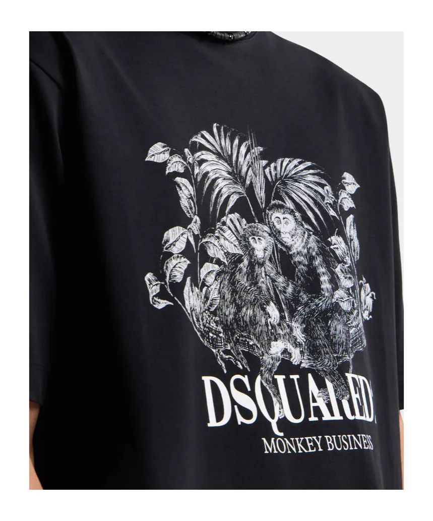 Monkey Business Loose Fit T-Shirt