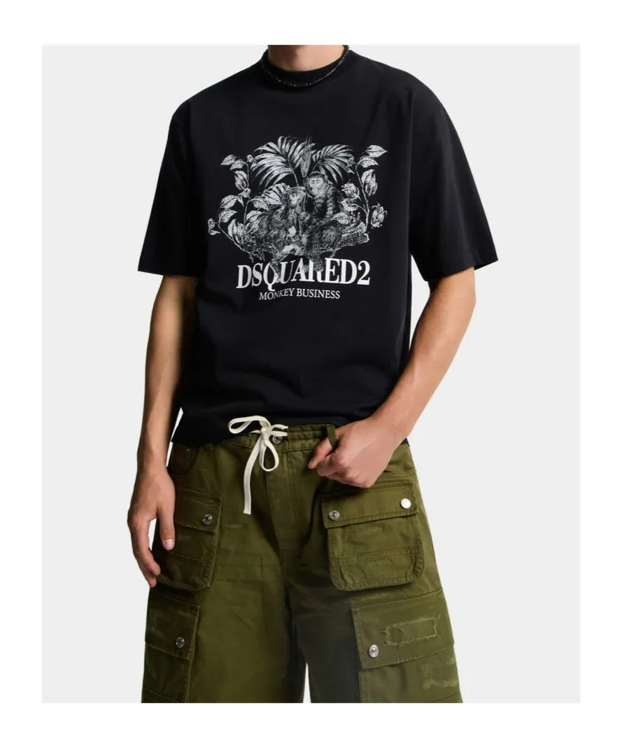 Monkey Business Loose Fit T-Shirt
