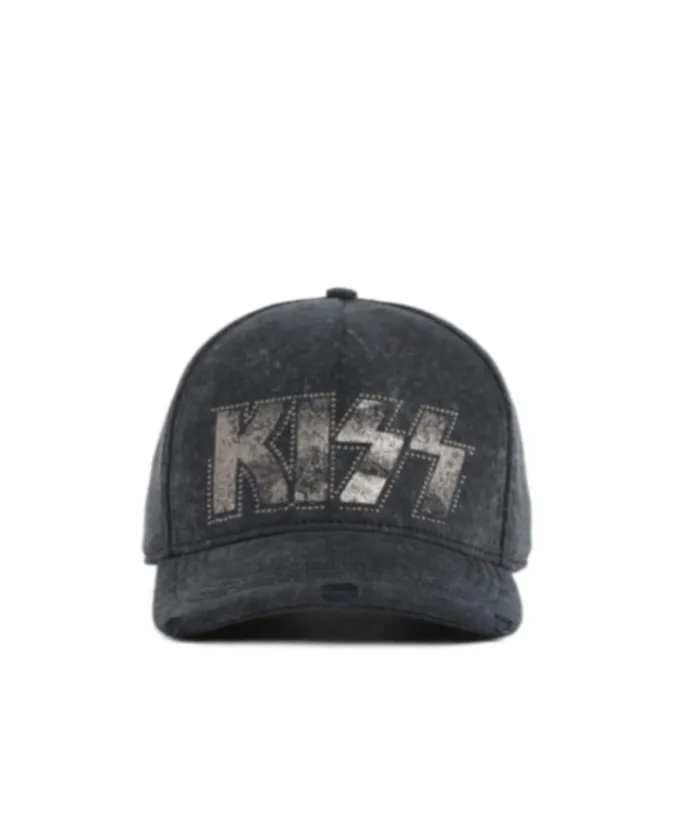 Kiss Embellished Baseball Cap