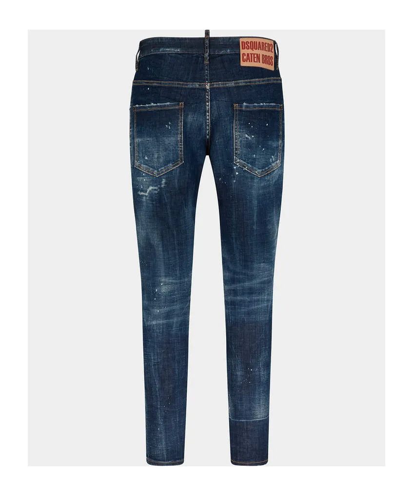 Skater Faded Effect Skinny Jeans