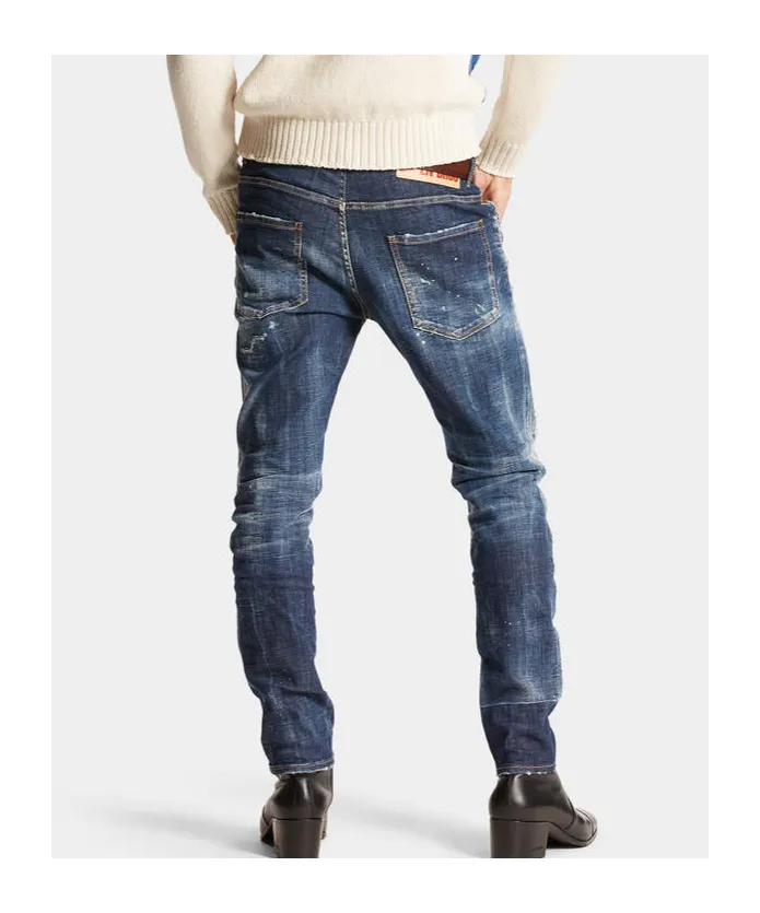 Skater Faded Effect Skinny Jeans