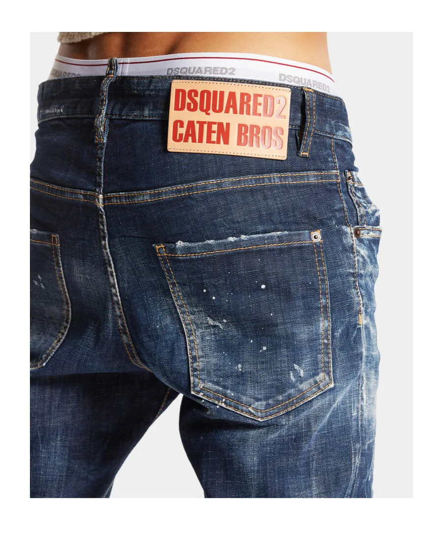 Skater Faded Effect Skinny Jeans